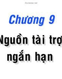 Nguồn tài trợ ngắn hạn