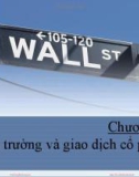 Bài giảng Thị trường tài chính và các định chế tài chính - Chương 8: Thị trường và giao dịch cổ phiếu