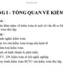 Bài giảng Kiểm toán - Chương 1: Tổng quan về kiểm toán