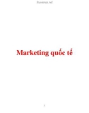 Marketing quốc tế