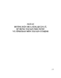 Những quy định mới về lập dự toán, quyết toán kinh phí ngân sách nhà nước: Phần 2