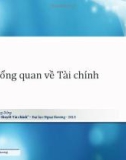 Bài giảng Lý thuyết tài chính (Phan Trần Trung Dũng) - Chương 1 Tổng quan về tài chính