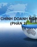 Bài giảng Tài chính doanh nghiệp: Phần 2