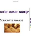 Bài giảng Tài chính doanh nghiệp (Corporate Finance)