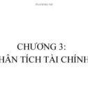 Bài giảng Chương 3: Phân tích tài chính