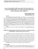 Nâng cao khả năng tiếp cận nguồn vốn ngân hàng của các doanh nghiệp nhỏ và vừa Việt Nam trong bối cảnh cuộc cách mạng công nghiệp 4.0