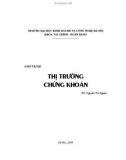 Giáo trình Thị trường chứng khoán - Ts. Nguyễn Võ Ngoạn