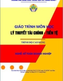 Giáo trình môn học Lý thuyết tài chính - tiền tệ