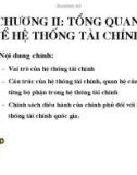 Bài giảng Lý thuyết tài chính tiền tệ: Chương 2 - ThS. Trần Thùy Linh