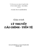 Giáo trình Lý thuyết tài chính - tiền tệ: Phần 1 - PGS.TS. Nguyễn Hữu Tài (chủ biên) (ĐH Kinh tế Quốc dân)