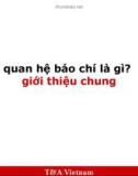 Quan hệ báo chí