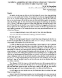 Các yếu tố ảnh hưởng đến việc sử dụng công nghệ thông tin trong các công ty kiểm toán Việt Nam