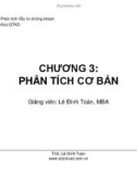 CHƯƠNG 3: PHÂN TÍCH CƠ BẢN