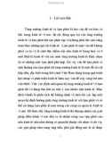 Quá trình hình thành và phương pháp suy diễn những vấn đề lý luận về lạm phát trong nền kinh tế p1