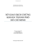 SỞ GIAO DỊCH CHỨNG KHOÁN THÀNH PHỐ HỒ CHÍ MINH