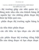 Bài giảng Chương 4: Hành vi của khách hàng & phân đoạn thị trường mục tiêu