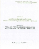 Cải cách chính sách tài chính nhằm tạo động lực đổi mới mô hình tăng trưởng và cơ cấu lại nền kinh tế ở Việt Nam - Diễn đàn Tài chính Việt Nam: Phần 2