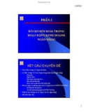 QUẢN TRỊ RỦI RO TRONG HOẠT ĐỘNG NGÂN HÀNG - Phần 2