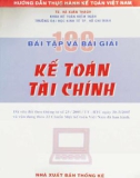 Kế toán tài chính với 100 bài tập và bài giải: Phần 1