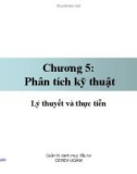 Chương 5: Phân tích kỹ thuật Lý thuyết và thực tiễn