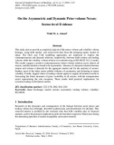 On the asymmetric and dynamic price-volume Nexus: Sector-level evidence