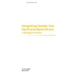 Integrating Gender into the World Bank's Work: A Strategy for Action