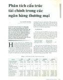 Phân tích cấu trúc tài chính trong các ngân hàng thương mại