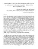 Nghiên cứu các nhân tố ảnh hưởng đến hành vi sử dụng ví MOMO của sinh viên Khoa Tài chính - Thương mại trường Đại học Hutech