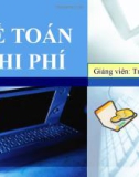 Kế toán sản xuất và tính giá thành sản phẩm theo chi phí thực tế