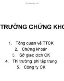 Bài giảng: Thị trường chứng khoán-Chương 1