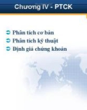 Bài giảng Thị trường chứng khoán: Chương 4 - Học viện Ngân hàng