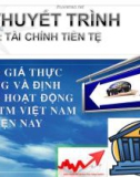 Bài thuyết trình: Đánh giá thực trạng và định hướng hoạt động của NHTM Việt Nam