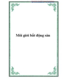 Môi giới bất động sản