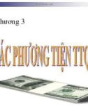 Bài giảng Thanh toán quốc tế: Chương 3 - ĐH Tây Đô