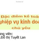 Bài giảng Tổng quan về hệ thống kế toán Mỹ - Chương 3