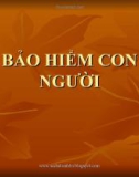 Bài giảng Bảo hiểm con người