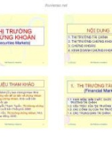 Bài giảng thị trường chứng khoán B