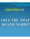 Bài giảng Thuế: Chương 6 - TS. Nguyễn Văn Nhơn