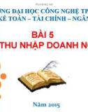 Bài giảng Thuế: Bài 5 - Trường ĐH Công nghệ