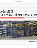 Bài giảng Kiểm toán 2: Chuyên đề 3 - PGS.TS. Vũ Hữu Đức