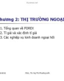 Bài giảng Tài chính quốc tế - Chương 2