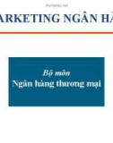 Bài giảng Marketing ngân hàng: Chuyên đề 1 - Học viện Ngân hàng