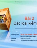 Bài 2 Các loại kiểm toán