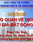 Chuyên đề: Tổng quan về dịch vụ định giá bất động sản