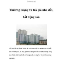 Thương lượng và trả giá nhà đất, bất động sản Nếu mọi vấn đề về