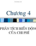 Bài giảng Kế toán quản trị: Chương 4 - TS. Lê Đình Trực