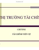 Bài giảng tài chính tiền tệ - Chương 3