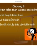 Bài giảng Lý thuyết kiểm toán: Chương 5 - TS. Lê Văn Luyện