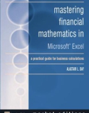 Mastering Financial Mathematics in Microsoft® Excel