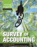 Lecture Survey of Accounting (First edition): Chapter 16 – Kimmel, Weygandt